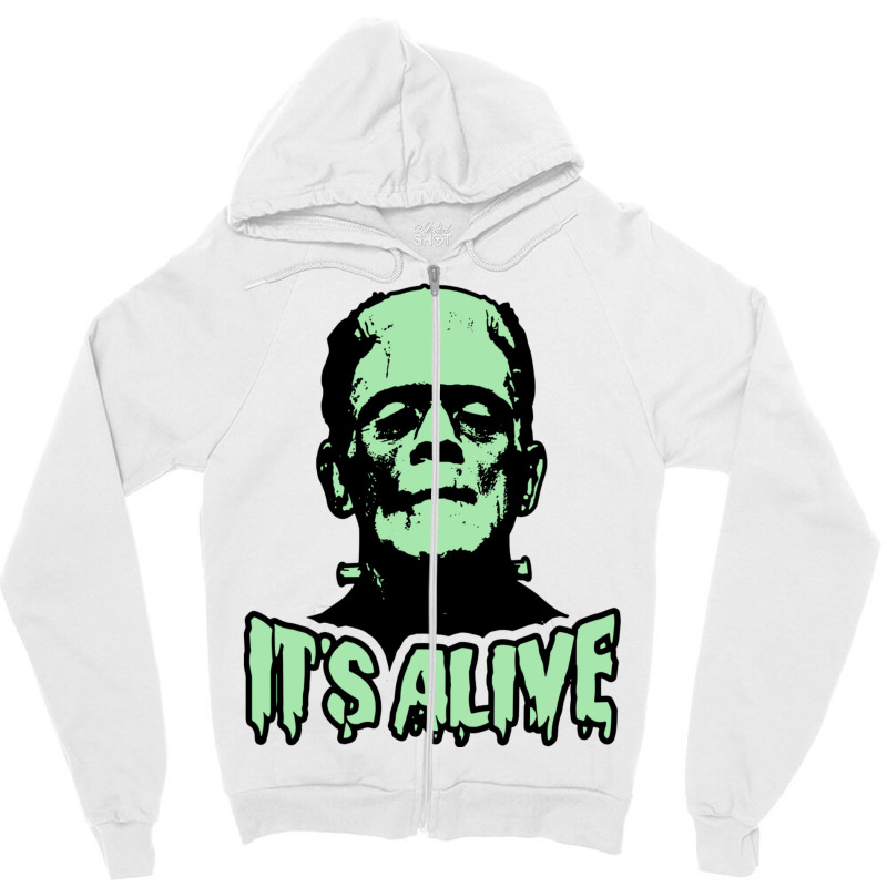 Frankenstein 1 Zipper Hoodie | Artistshot