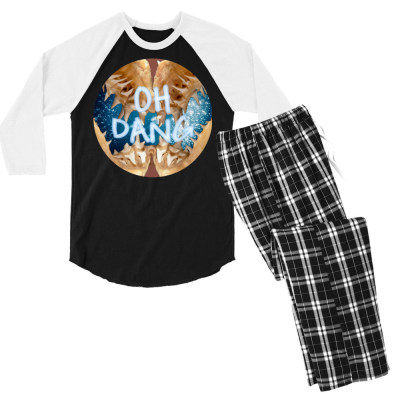 Oh Dang Love Men's 3/4 Sleeve Pajama Set by yusakudobrekv | Artistshot