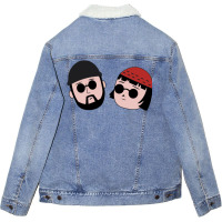 Leon And Matilda Unisex Sherpa-lined Denim Jacket | Artistshot