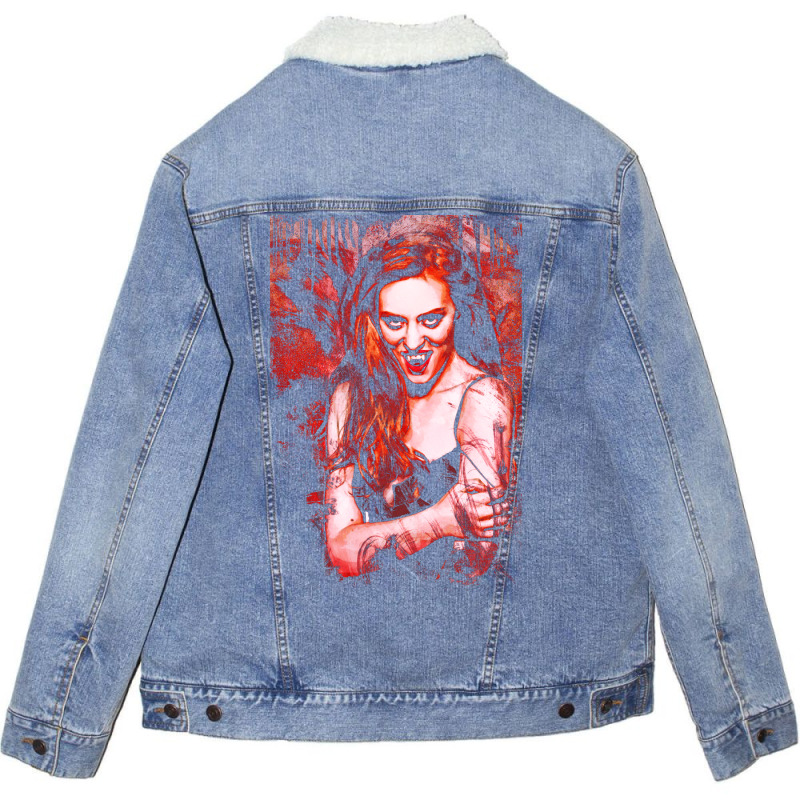 Jessica Ham Unisex Sherpa-lined Denim Jacket | Artistshot