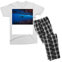 Red Seascuba Diving 80s Men's T-shirt Pajama Set | Artistshot