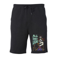 All Them Witches Horror Halloween Fleece Short | Artistshot