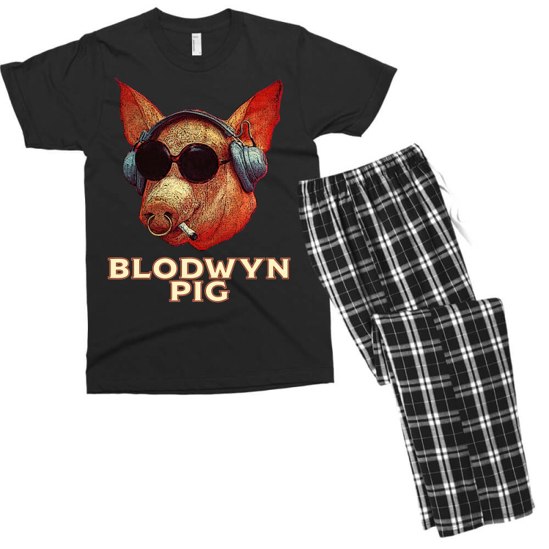 Blodwyn Pig Too Men's T-shirt Pajama Set | Artistshot