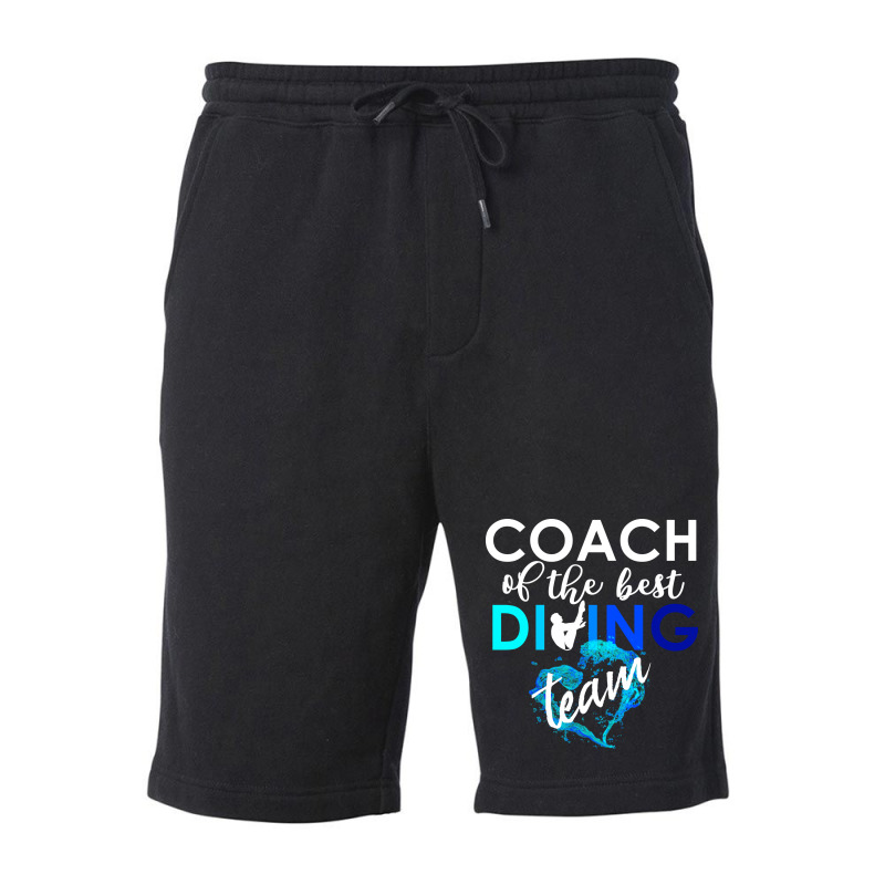 Springboard Diving Coach Of The Best Sport Diving Fleece Short | Artistshot