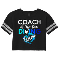 Springboard Diving Coach Of The Best Sport Diving Scorecard Crop Tee | Artistshot