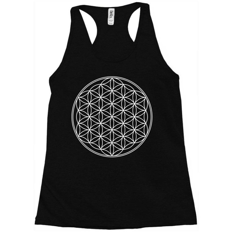 Flower Of Life   Sacred Geometry   Harmony & Balan Racerback Tank by biegelbarrioq | Artistshot