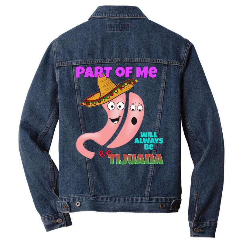 Gastric Sleeve   A Part Of Me Men Denim Jacket | Artistshot