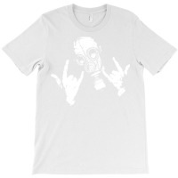 Devil Horns (white Version) T-shirt | Artistshot