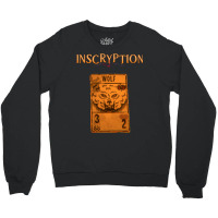 Inscryption Psychological Horror Wolf Card Game Ha Crewneck Sweatshirt | Artistshot