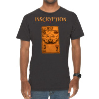 Inscryption Psychological Horror Wolf Card Game Ha Vintage T-shirt | Artistshot