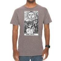 The Sun Tarot Card   Major Arcana   Fortune Tellin Vintage T-shirt | Artistshot