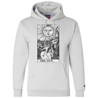 The Sun Tarot Card   Major Arcana   Fortune Tellin Champion Hoodie | Artistshot