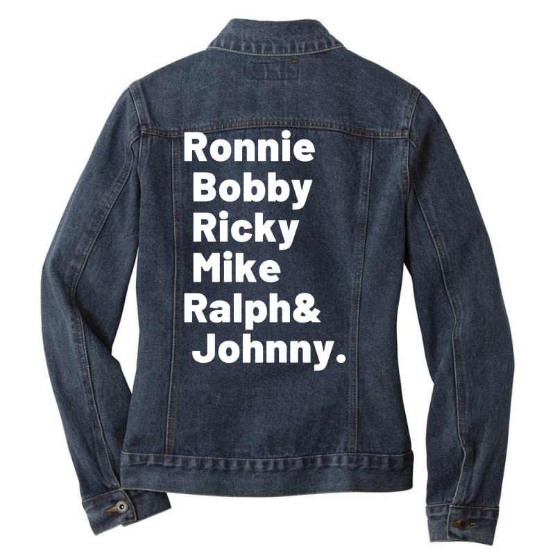 New Edition Ronnie2 Ladies Denim Jacket by mishouollarg | Artistshot