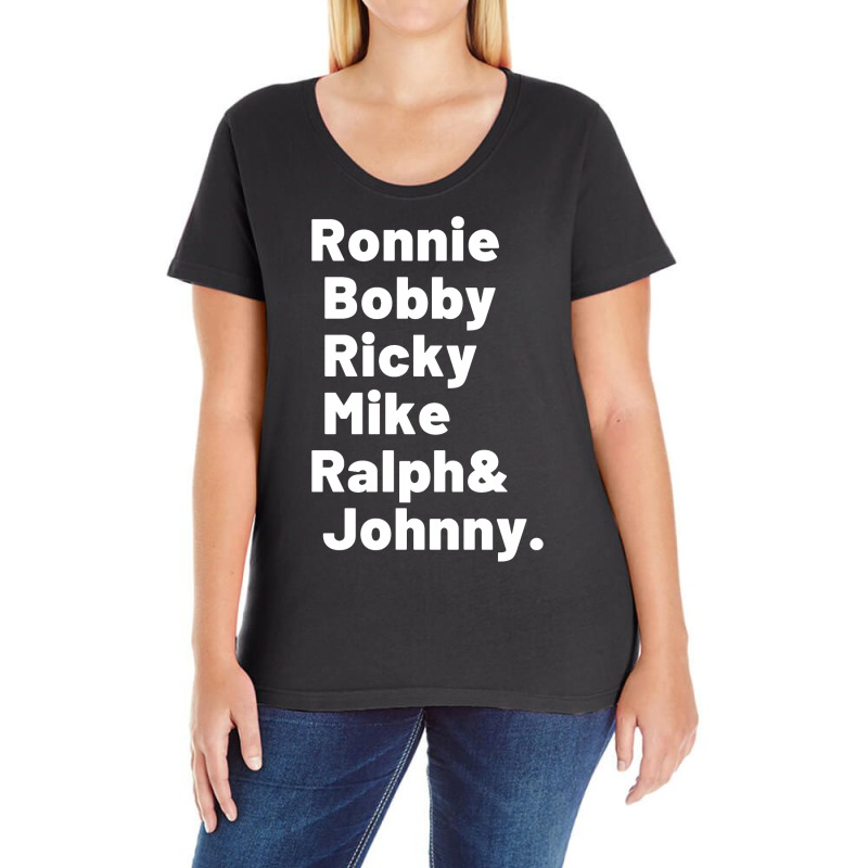 New Edition Ronnie2 Ladies Curvy T-Shirt by mishouollarg | Artistshot