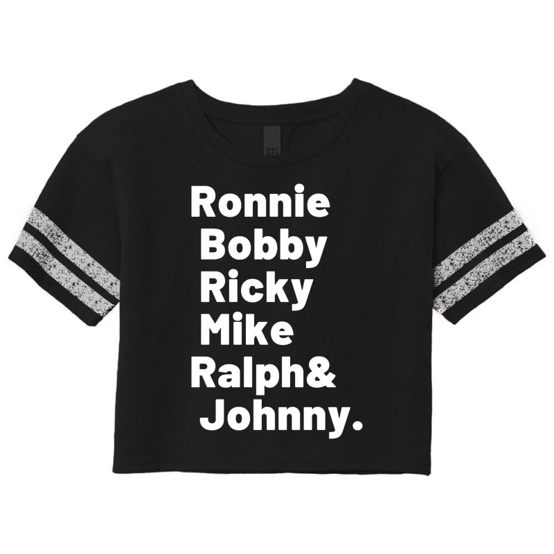 New Edition Ronnie2 Scorecard Crop Tee by mishouollarg | Artistshot