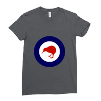 Royal New Zealand Air Force   Roundel Ladies Fitted T-shirt | Artistshot