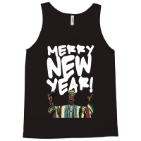 Merry New Year! (beef Jerky Time) Tank Top | Artistshot