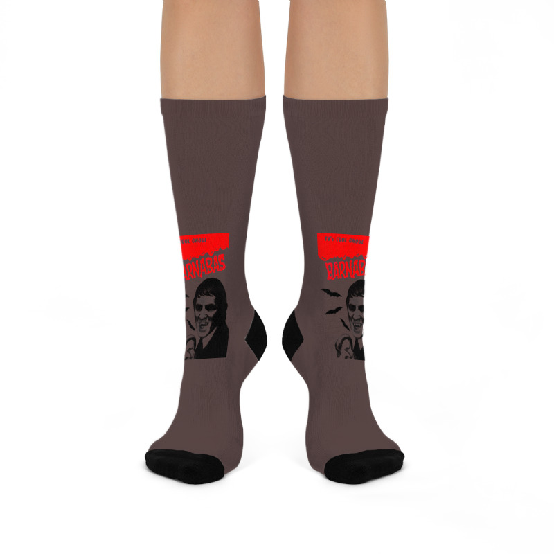 Barnabas         60s Tv Ghoul Crew Socks | Artistshot