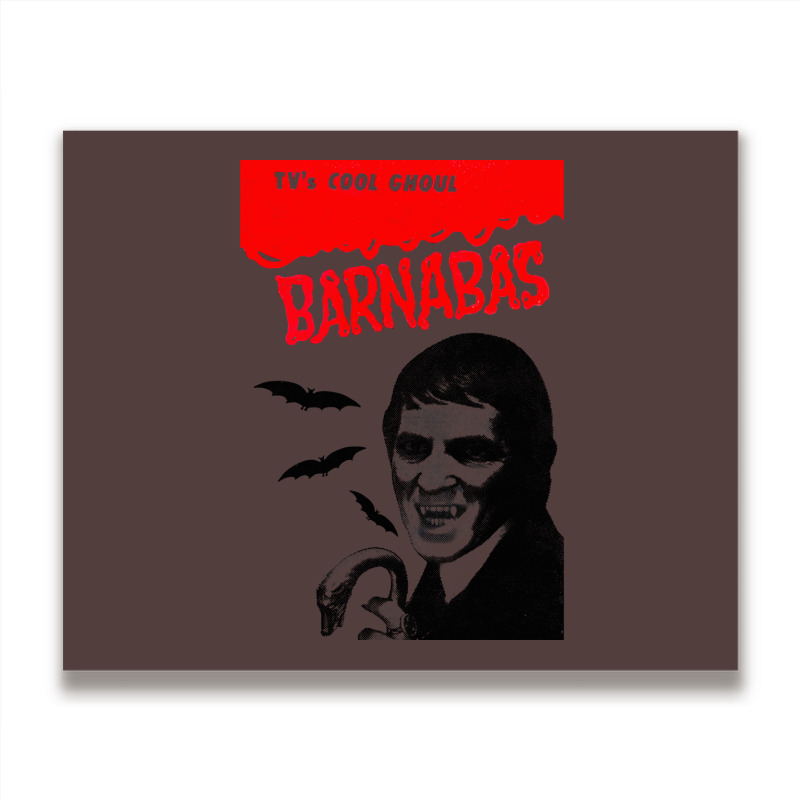 Barnabas         60s Tv Ghoul Metal Print Horizontal | Artistshot