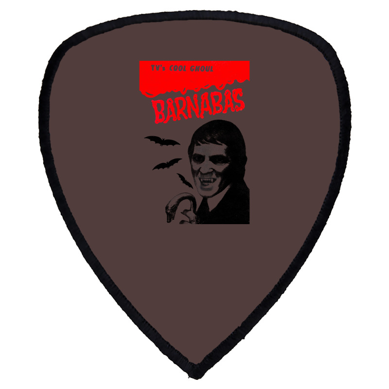 Barnabas         60s Tv Ghoul Shield S Patch | Artistshot