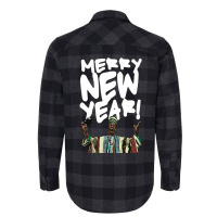 Merry New Year! (beef Jerky Time) Flannel Shirt | Artistshot