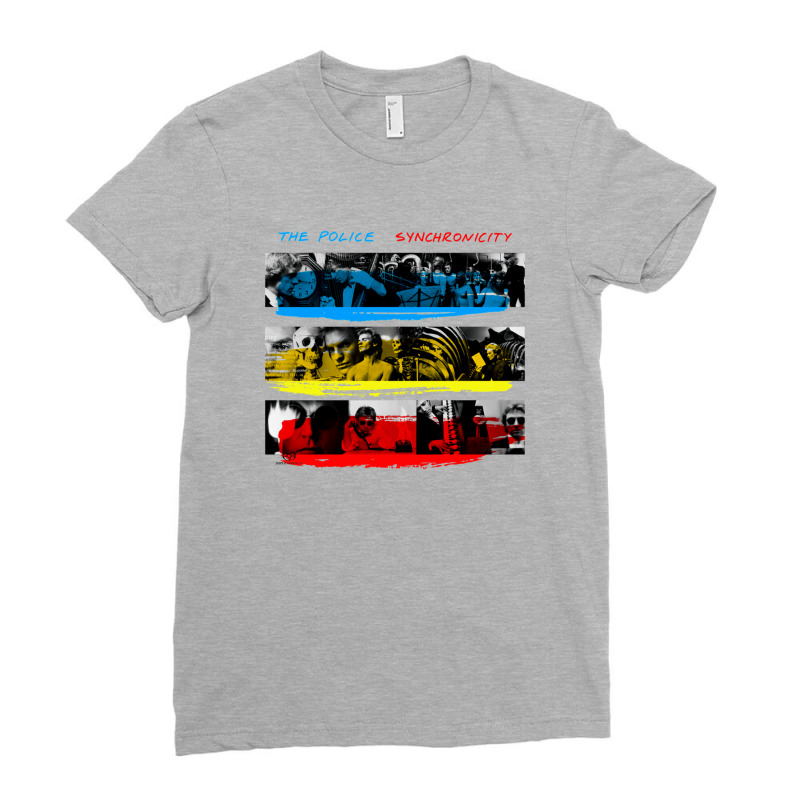 The Police Synchronicity Album Ladies Fitted T-Shirt by lemlerforkina | Artistshot