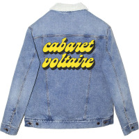 Cabaret Voltaire            Original Fan Art Desig Unisex Sherpa-lined Denim Jacket | Artistshot