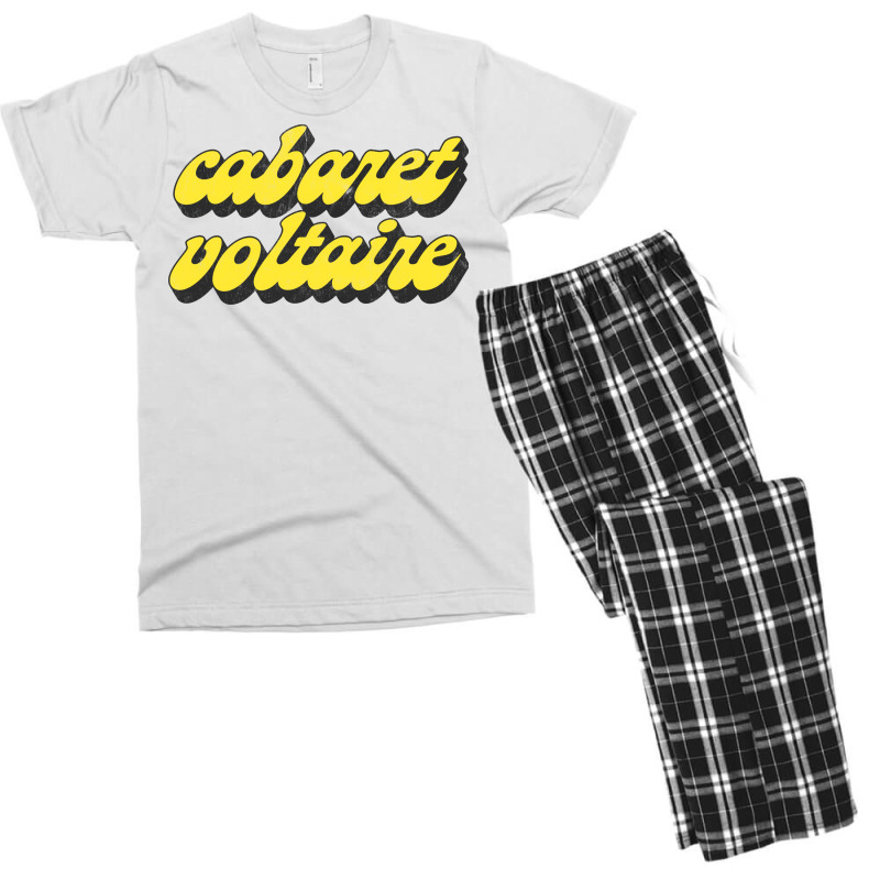 Cabaret Voltaire            Original Fan Art Desig Men's T-shirt Pajama Set | Artistshot