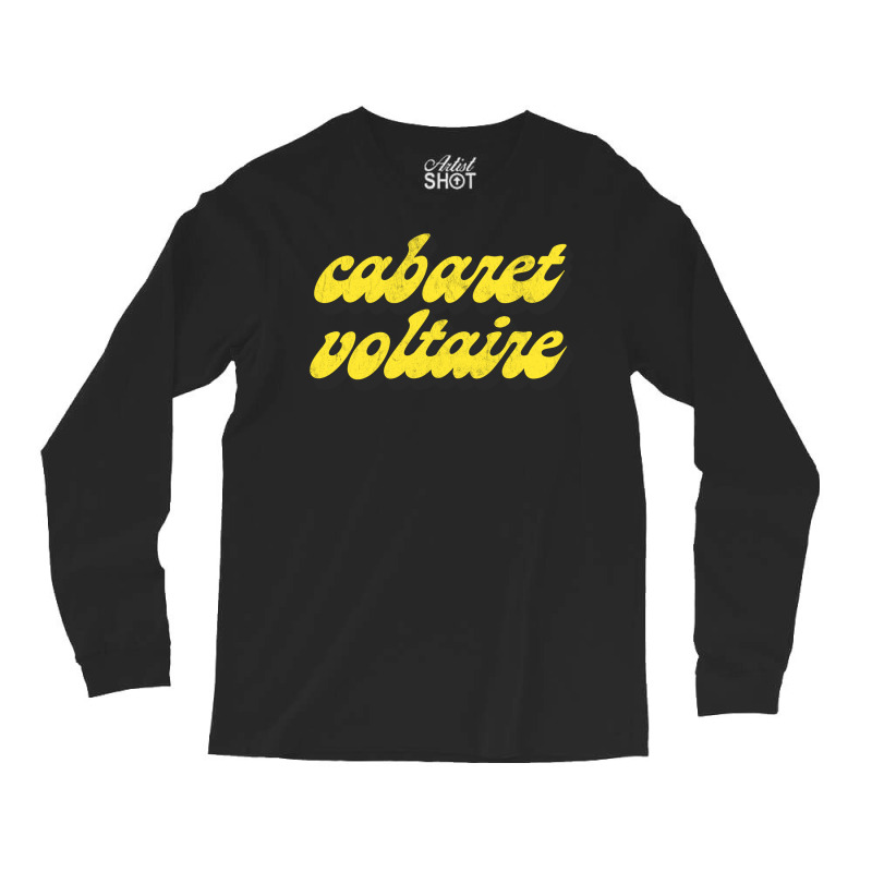 Cabaret Voltaire            Original Fan Art Desig Long Sleeve Shirts | Artistshot