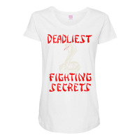 Count Dante   Deadliest Flighting Secrets   Faded Maternity Scoop Neck T-shirt | Artistshot