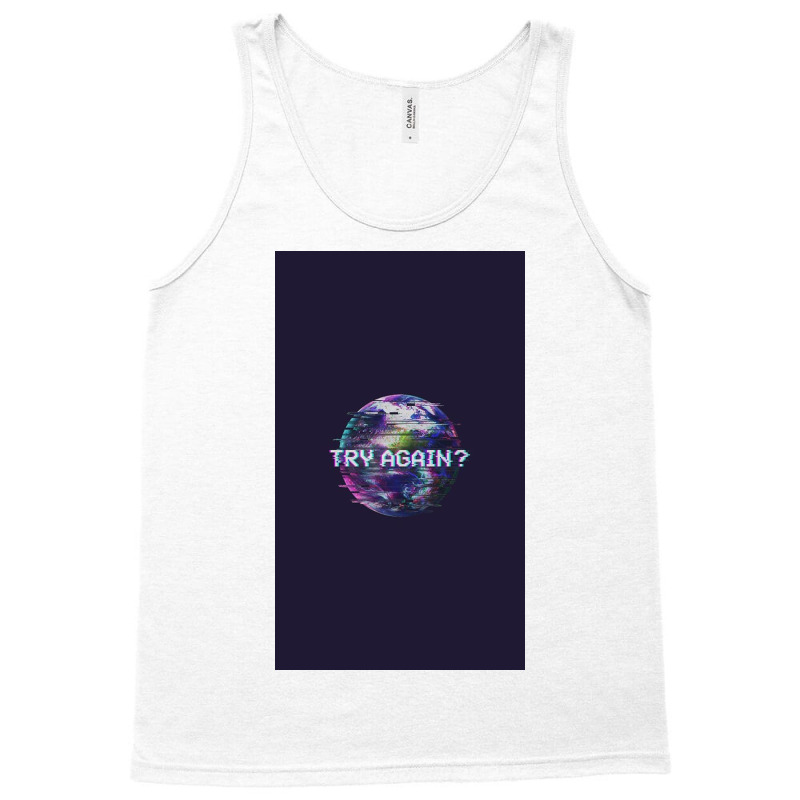 Humanity Glitch Tank Top by Curtismbn | Artistshot