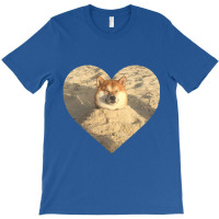 Doggo Stickers Sand Shibe T-shirt | Artistshot