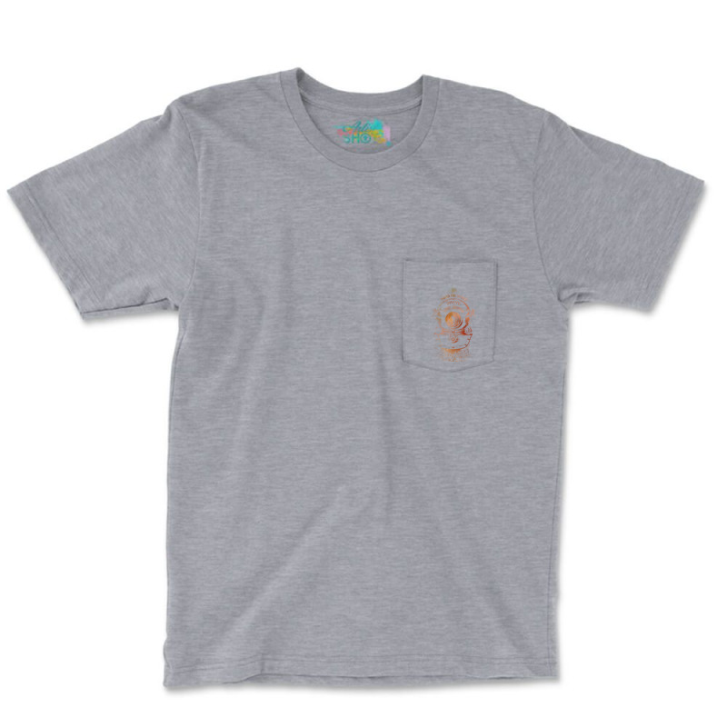 Diving In Deep Waters In Rust Humor Pocket T-shirt | Artistshot