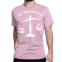 My Priorities Diving Tips The Scale Green Classic T-shirt | Artistshot