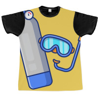 Diving Cartoon Trending Graphic T-shirt | Artistshot