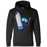 Diving Cartoon Trending Champion Hoodie | Artistshot