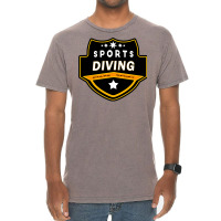 Sports Diving Girl Vintage T-shirt | Artistshot