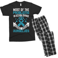 Most Problems In Diving Nostalgia Men's T-shirt Pajama Set | Artistshot