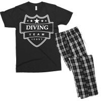 Sports Diving Cool Men's T-shirt Pajama Set | Artistshot