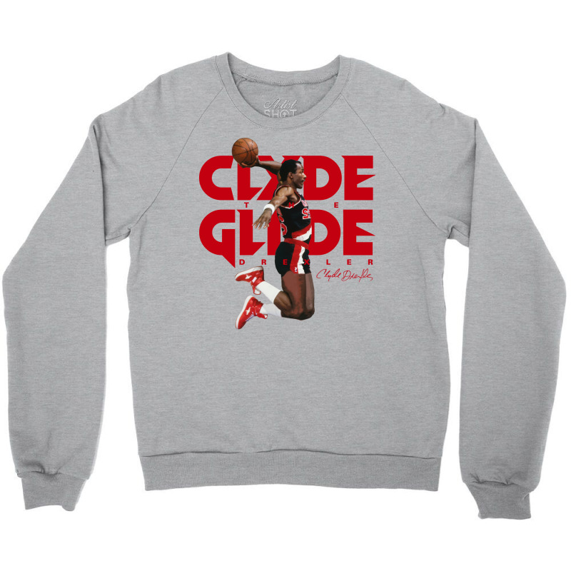 Clyde Drexler Crewneck Sweatshirt by megannukunug | Artistshot