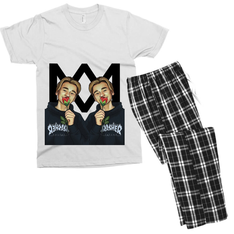 Marcus And Martinus Lovers Trendy Musical Usa Men's T-shirt Pajama Set | Artistshot