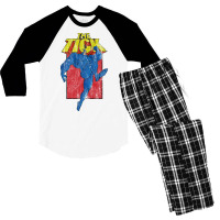 Distressed The Tick Cartoon Men's 3/4 Sleeve Pajama Set | Artistshot