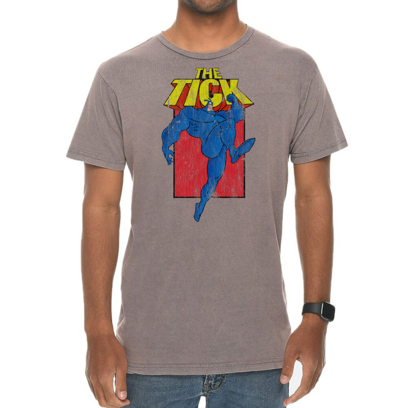 Distressed The Tick Cartoon Vintage T-shirt | Artistshot