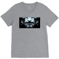 Dr Doom Mask V-neck Tee | Artistshot