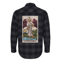 Temperance Tarot Flannel Shirt | Artistshot