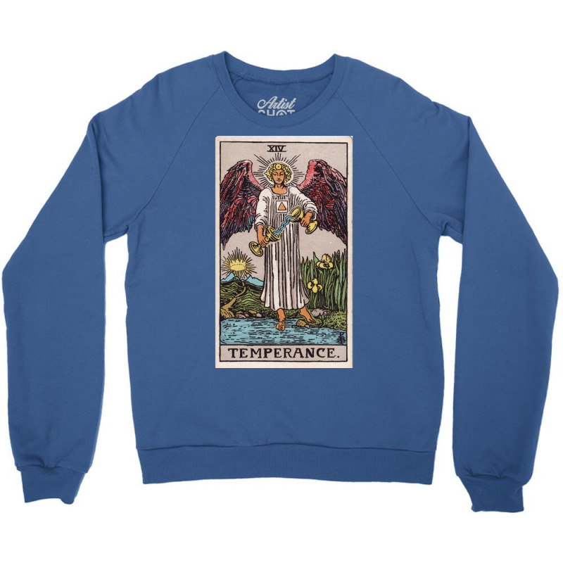 Temperance Tarot Crewneck Sweatshirt by risminstotnai | Artistshot