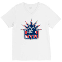 Nyr Alternate V-neck Tee | Artistshot