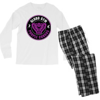 Dodgeball Globo Gym Purple Cobras Men's Long Sleeve Pajama Set | Artistshot