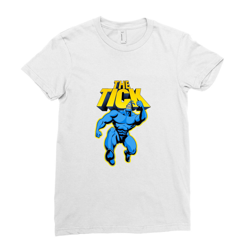 The Tick Ladies Fitted T-Shirt by chardrui | Artistshot