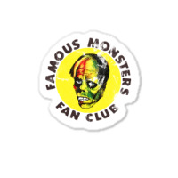 Famous Monsters Fan Club       Vintage 60s Horror Sticker | Artistshot